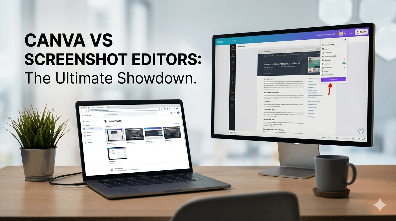 Canva vs Screenshot Editors
